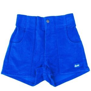 Royal blue hammies corduroy shorts